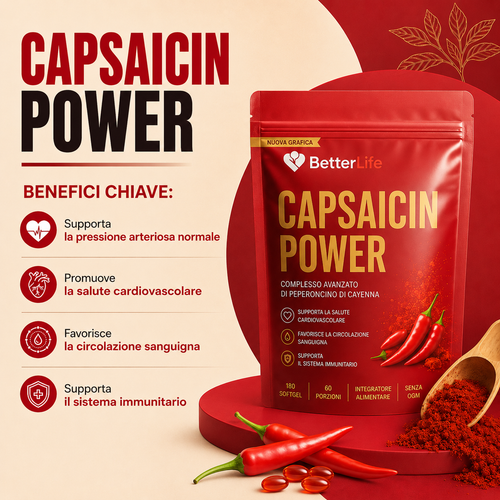 Better Life Capsaicin Power