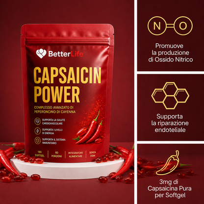 Better Life Capsaicin Power